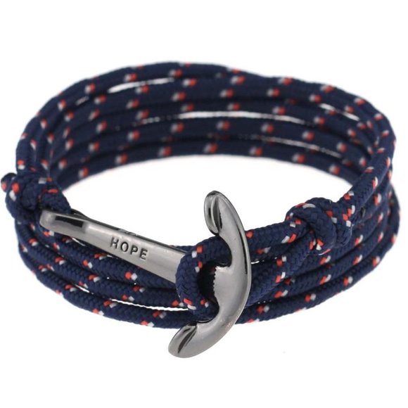 Jewelry - Long Bracelet Anchor Boat Rope Beach Minimalist Men Women Bohamian